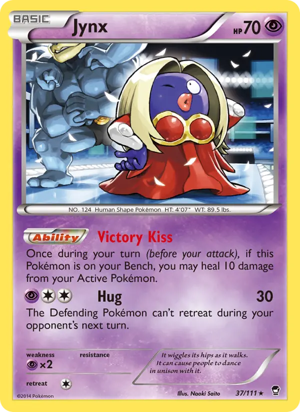Jynx, Pokémon card