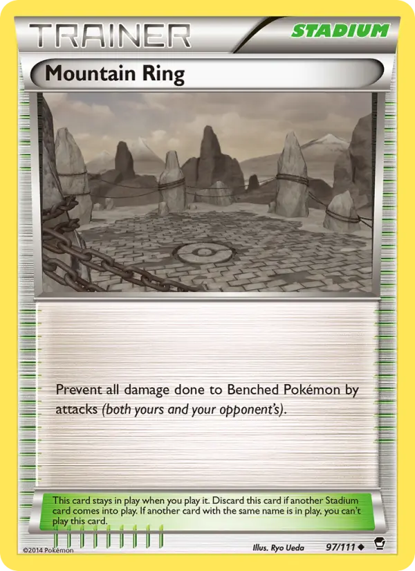 Mountain Ring, Pokémon card