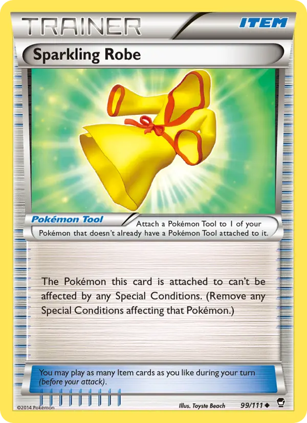 Sparkling Robe, Pokémon card