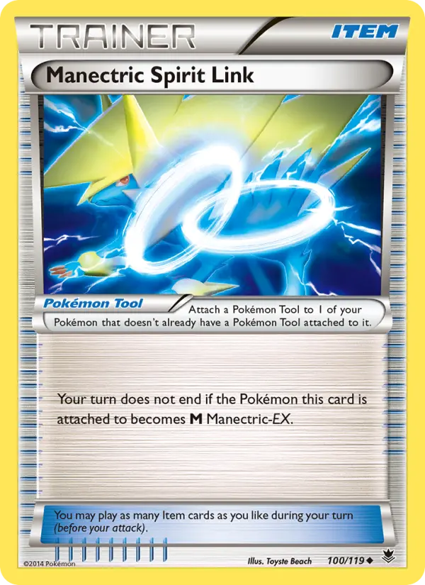 Manectric Spirit Link, Pokémon card
