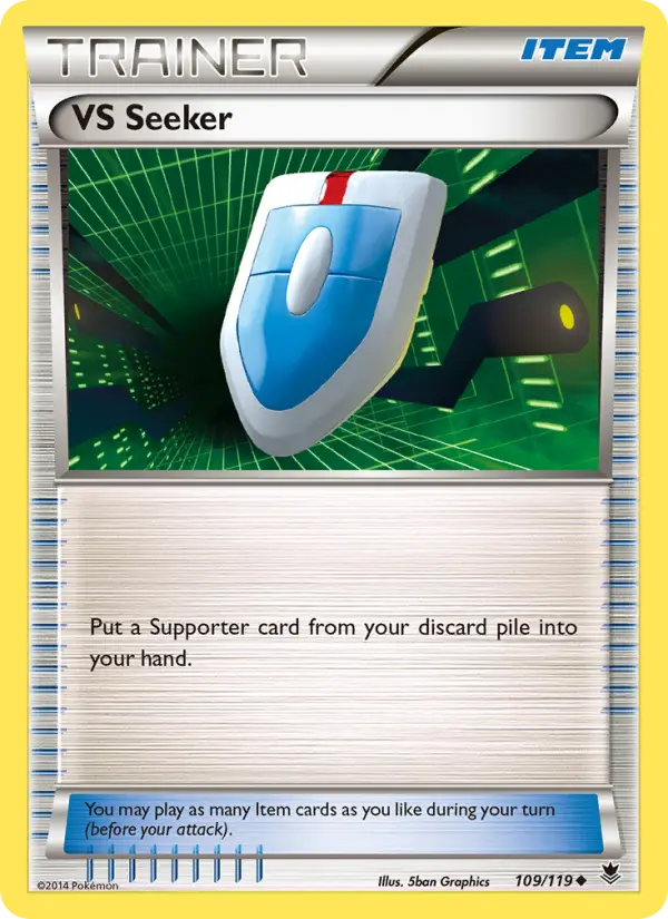 VS Seeker, Pokémon card