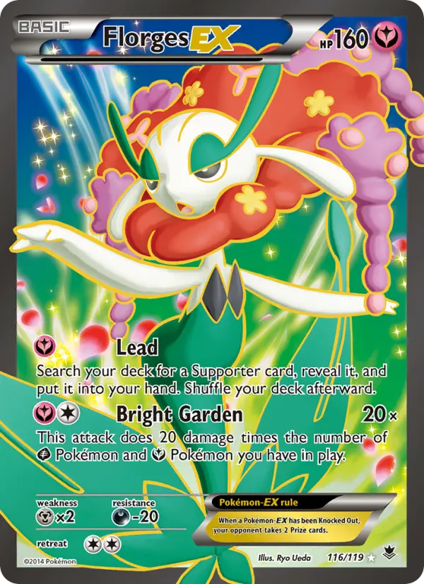Florges EX, Pokémon card