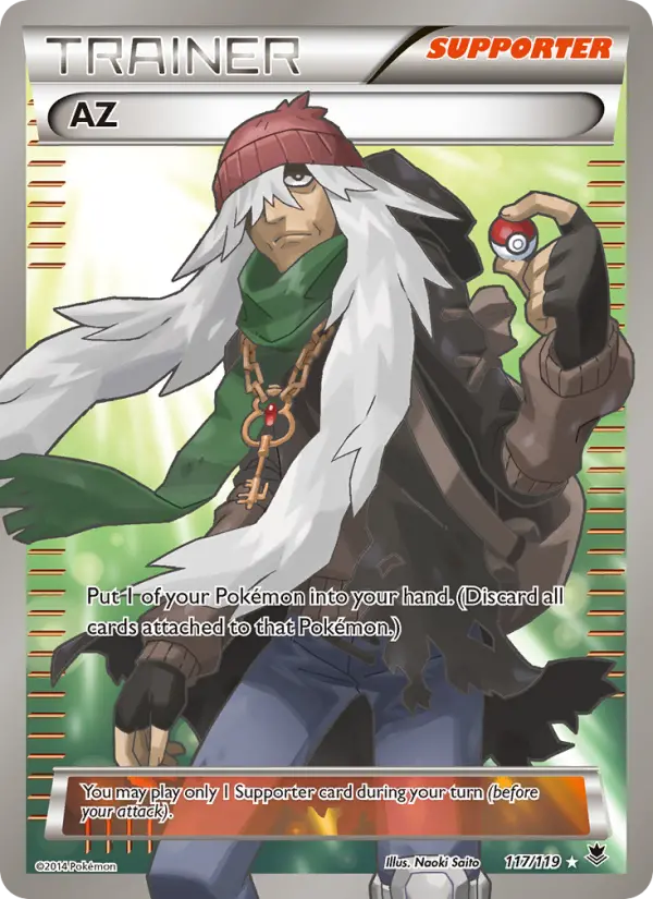 AZ, Pokémon card