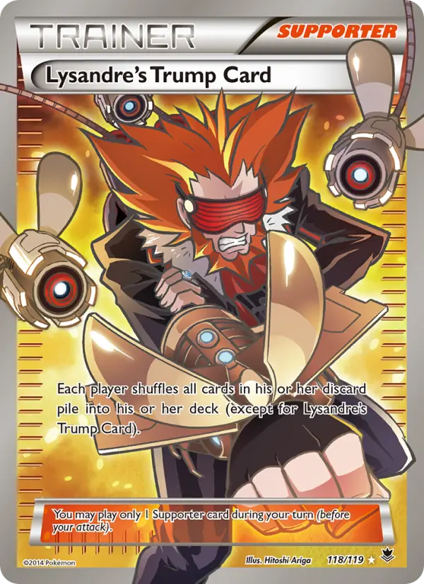 Lysandre's Trump Card, Pokémon card