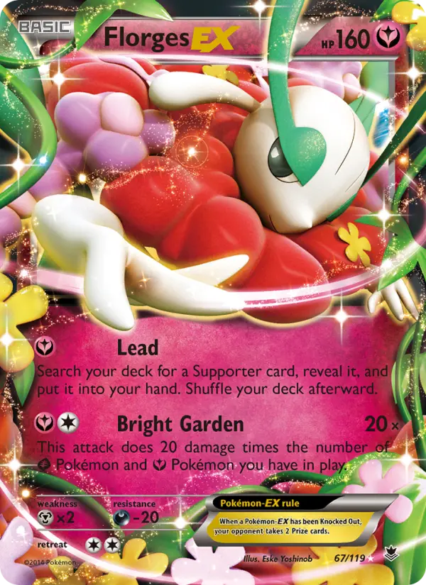 Florges EX, Pokémon card