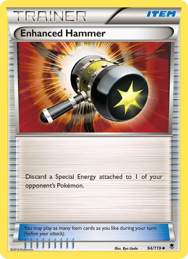 Enhanced Hammer, Pokémon card