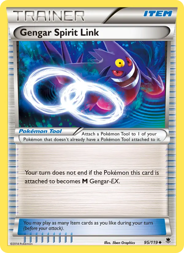 Gengar Spirit Link, Pokémon card