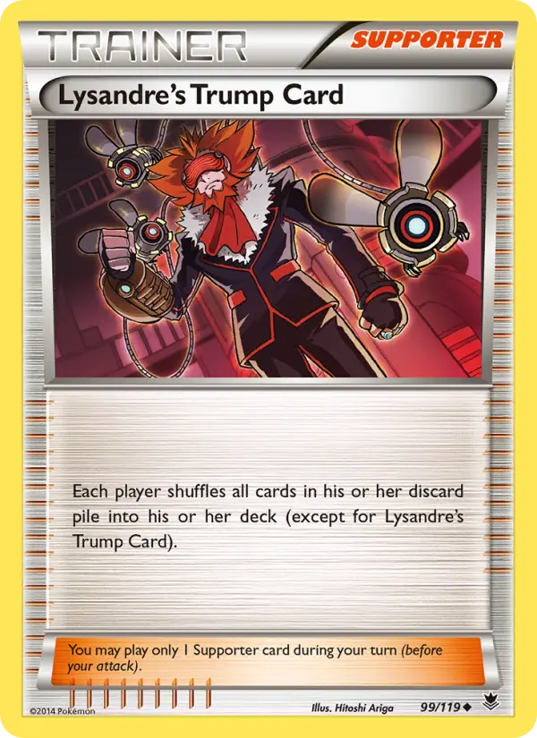 Lysandre's Trump Card, Pokémon card
