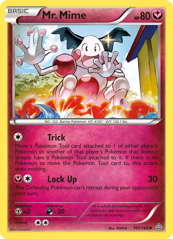 Mr. Mime, Pokémon card