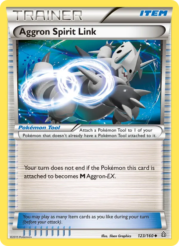 Aggron Spirit Link, Pokémon card