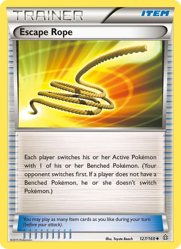 Escape Rope, Pokémon card
