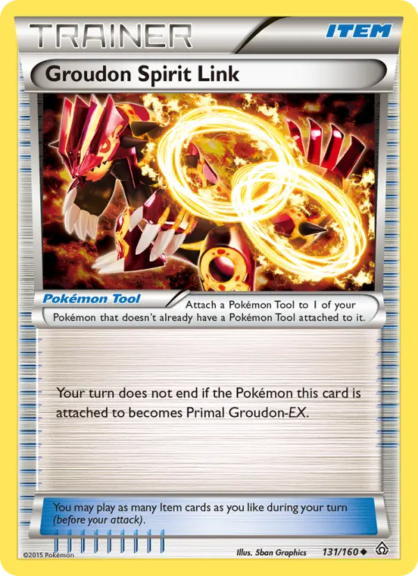 Groudon Spirit Link, Pokémon card