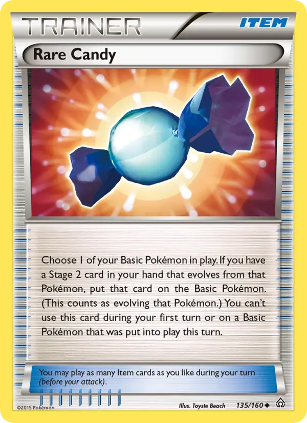 Rare Candy, Pokémon card
