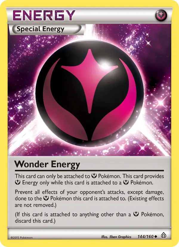 Wonder Energy, Pokémon card