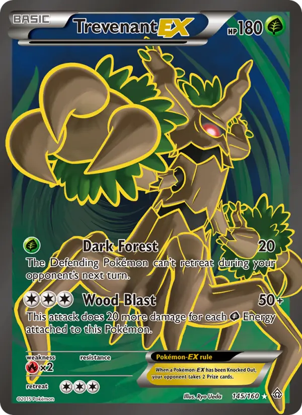 Trevenant EX, Pokémon card