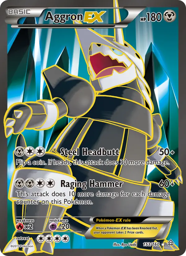Aggron EX, Pokémon card
