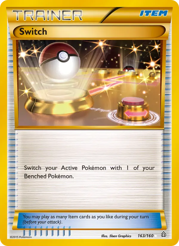Switch, Pokémon card
