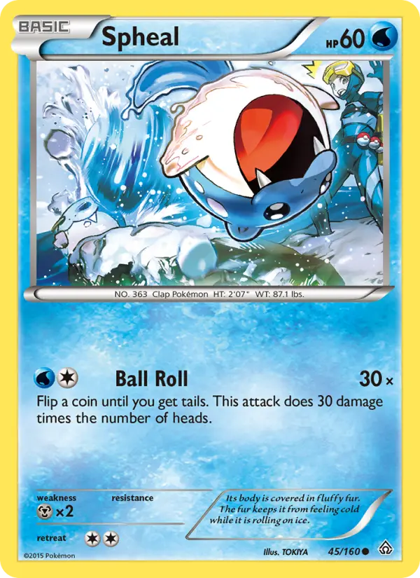 Spheal, Pokémon card