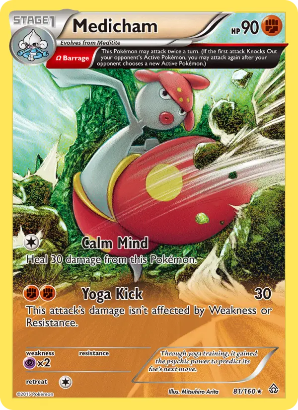 Medicham, Pokémon card