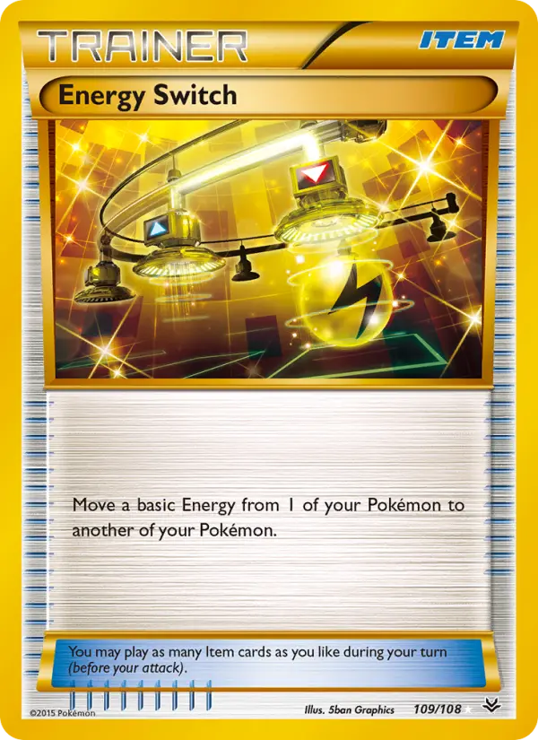 Energy Switch, Pokémon card