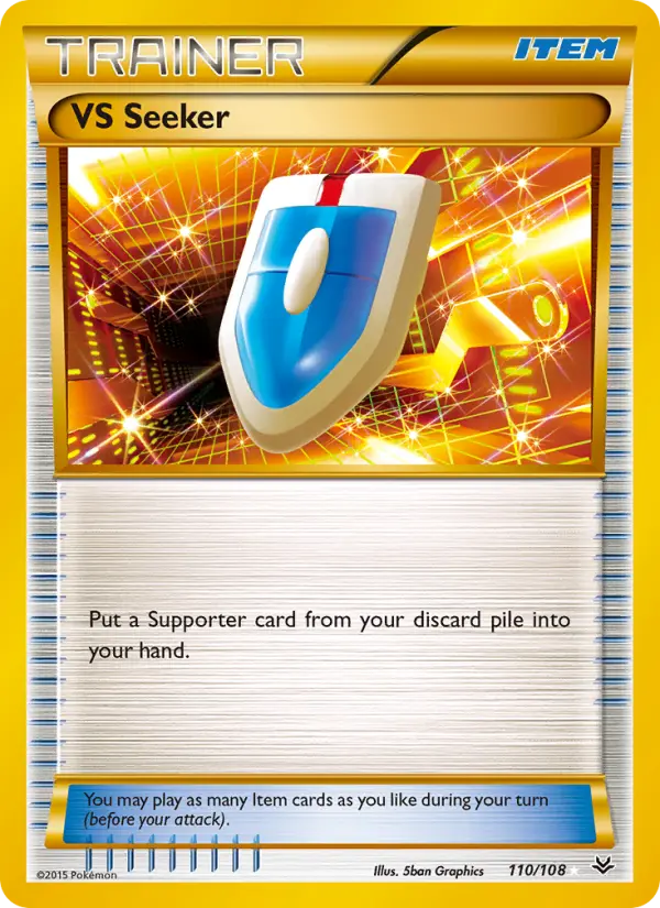 VS Seeker, Pokémon card
