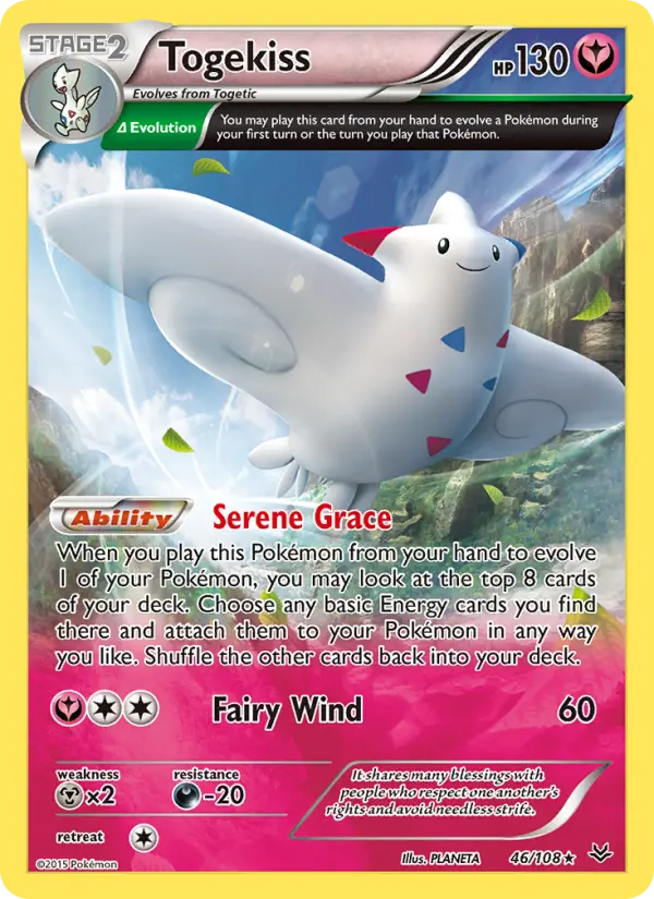 Togekiss, Pokémon card