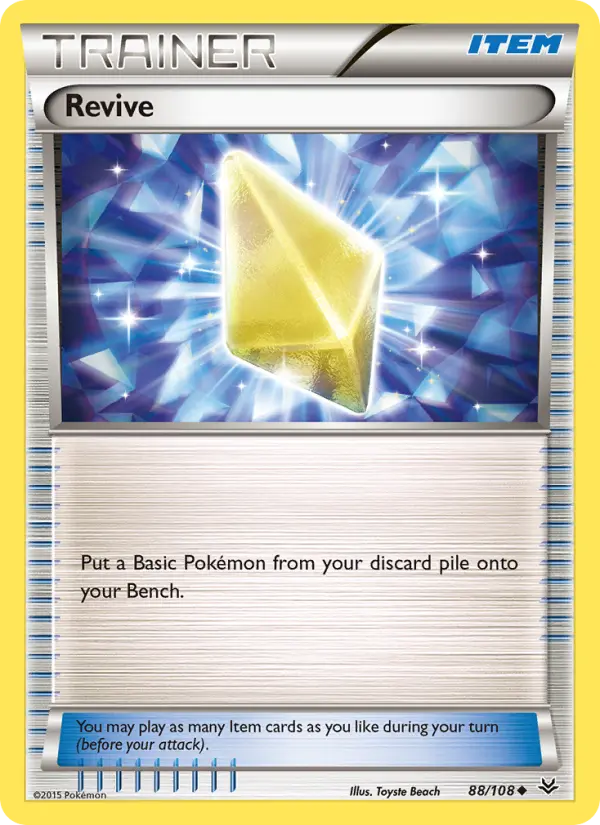 Revive, Pokémon card