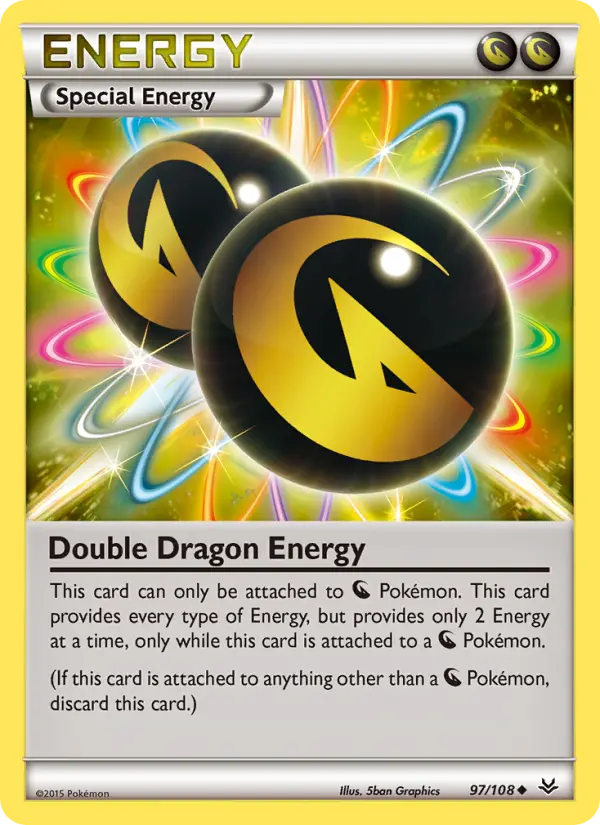 Double Dragon Energy, Pokémon card