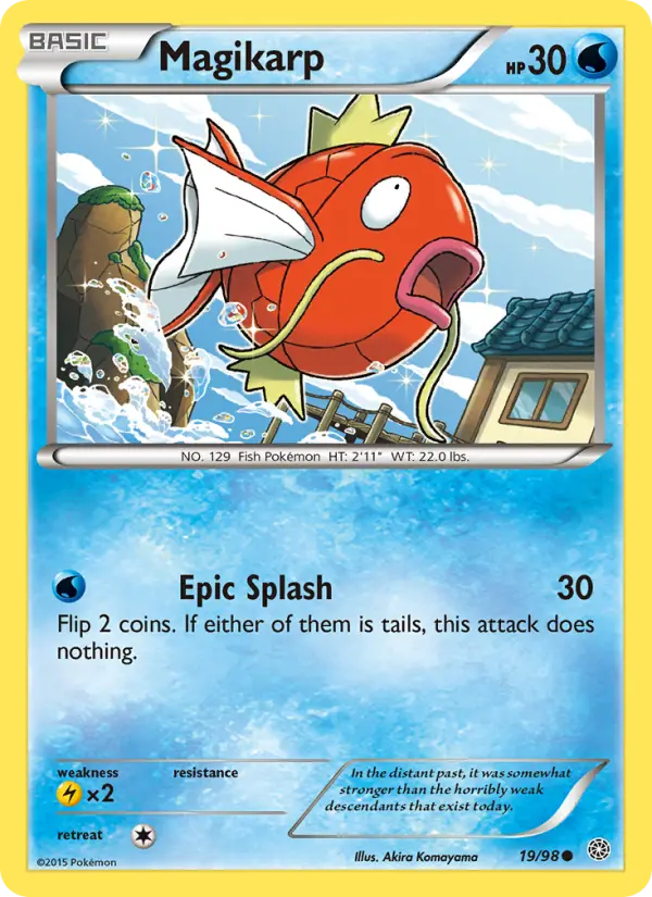 Magikarp, Pokémon card