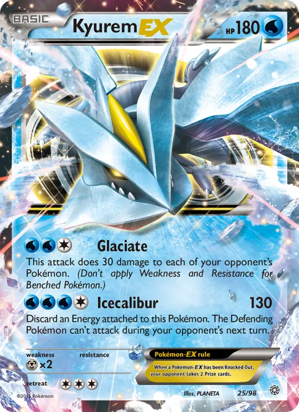 Kyurem EX, Pokémon card