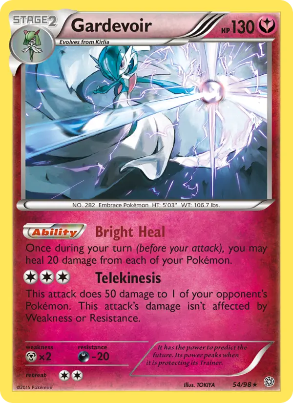 Gardevoir, Pokémon card