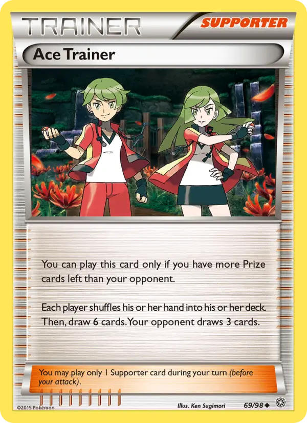 Ace Trainer, Pokémon card