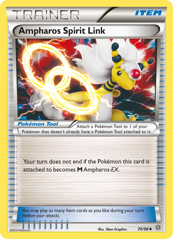 Ampharos Spirit Link, Pokémon card