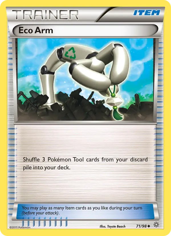 Eco Arm, Pokémon card