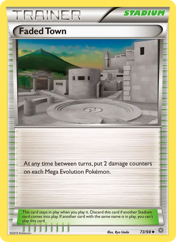 Faded Town, Pokémon card