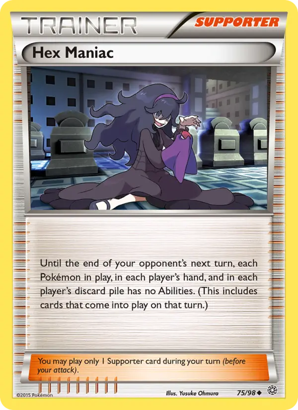 Hex Maniac, Pokémon card