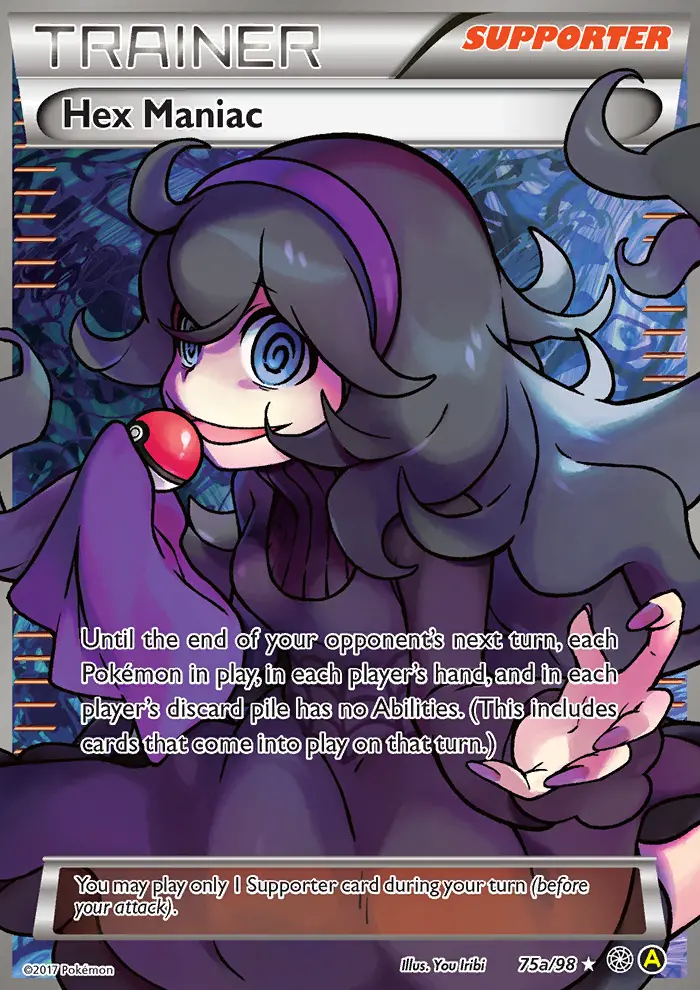Hex Maniac, Pokémon card