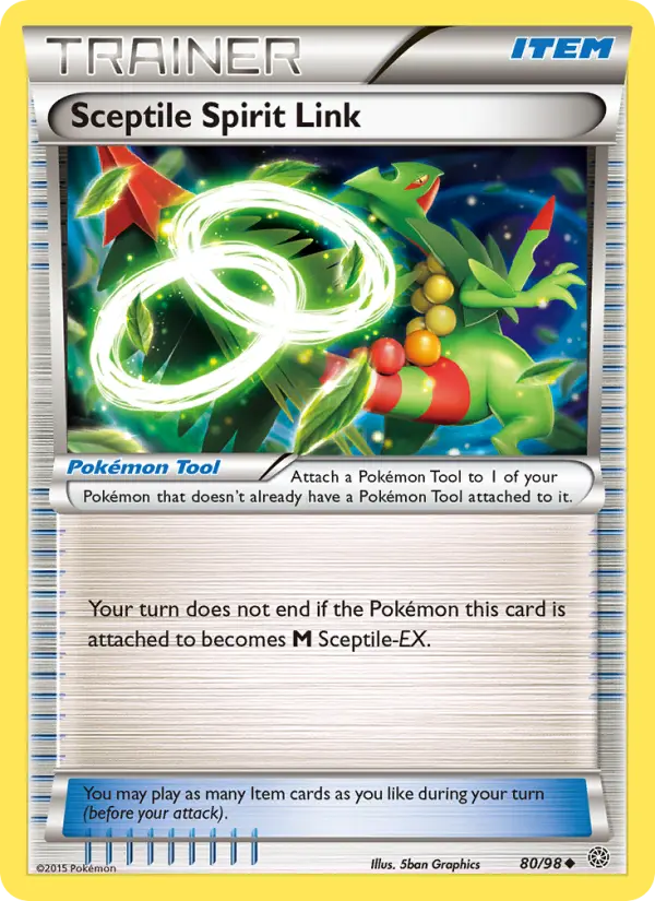 Sceptile Spirit Link, Pokémon card