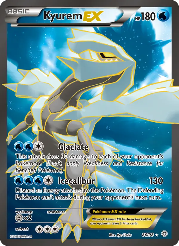 Kyurem EX, Pokémon card