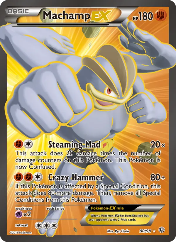 Machamp EX, Pokémon card