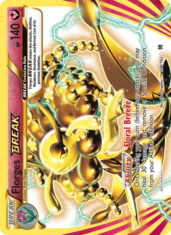 Florges BREAK, Pokémon card