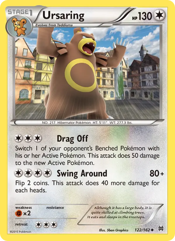 Ursaring, Pokémon card