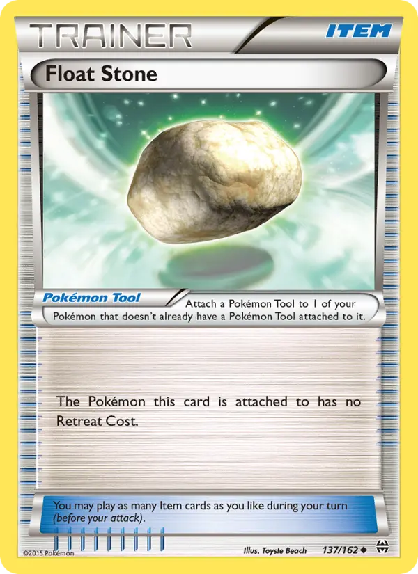 Float Stone, Pokémon card
