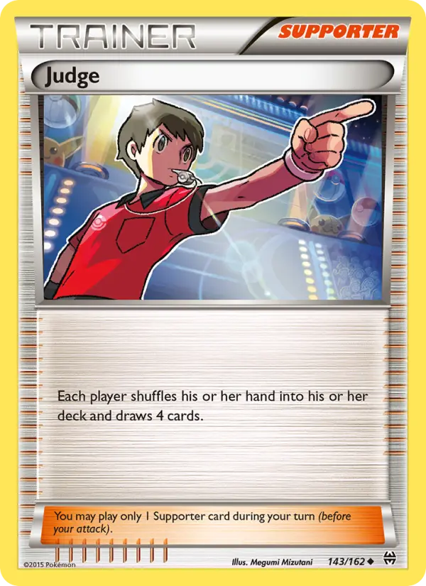 Judge, Pokémon card