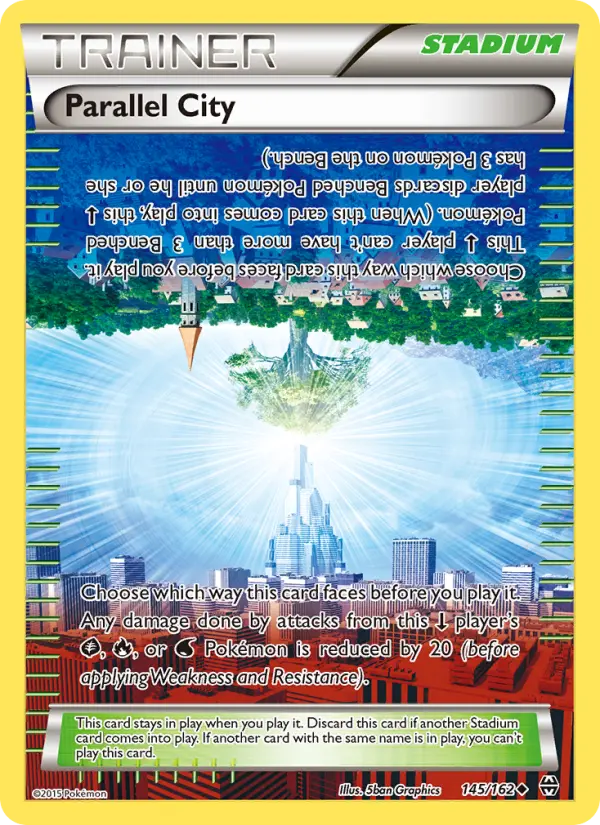 Parallel City, Pokémon card