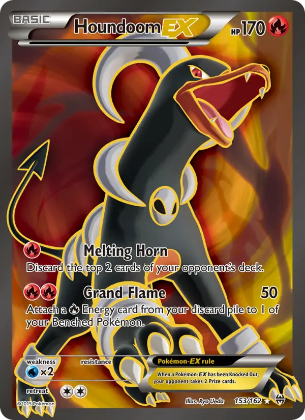 Houndoom EX, Pokémon card