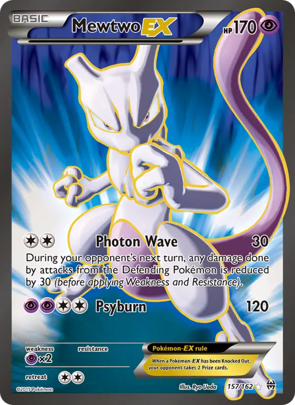 Mewtwo EX, Pokémon card