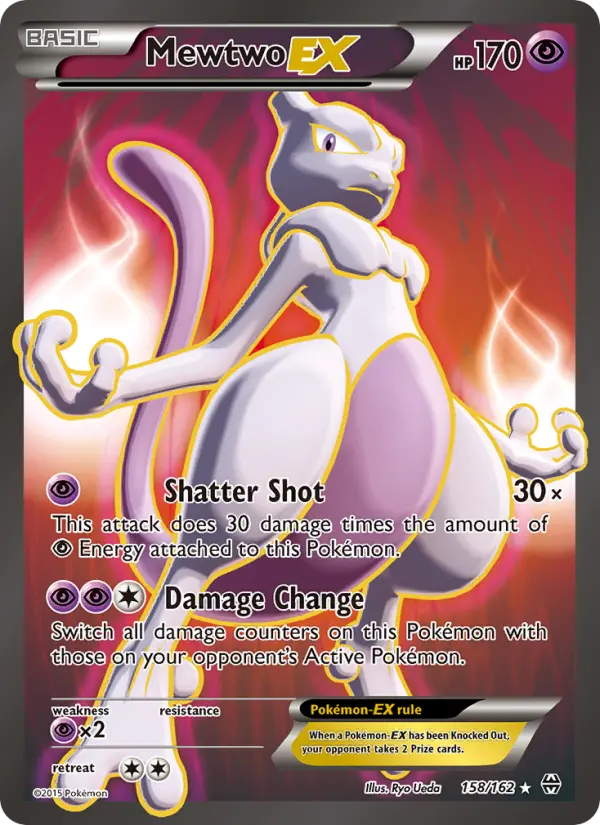 Mewtwo EX, Pokémon card