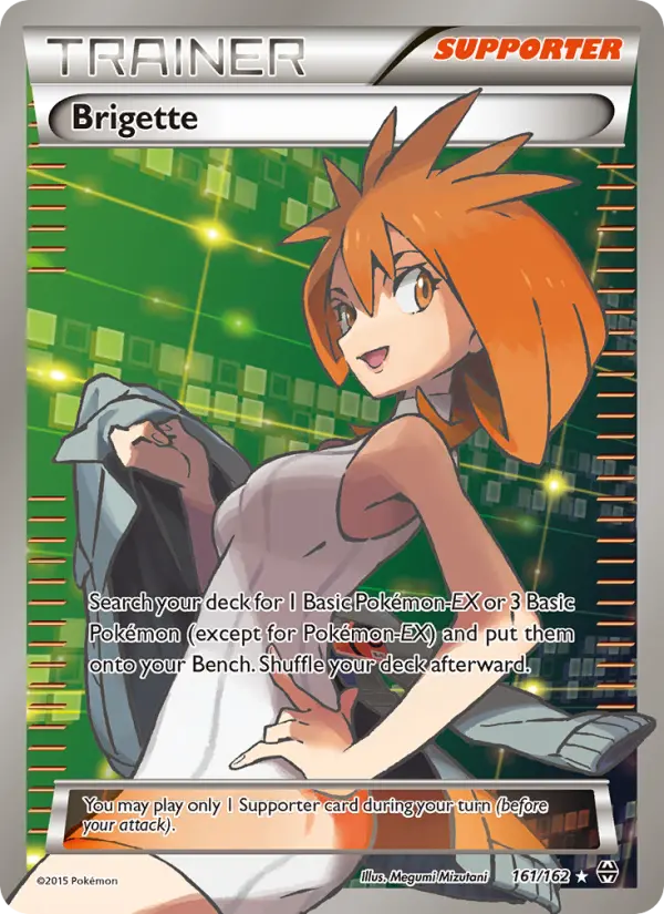 Brigette, Pokémon card