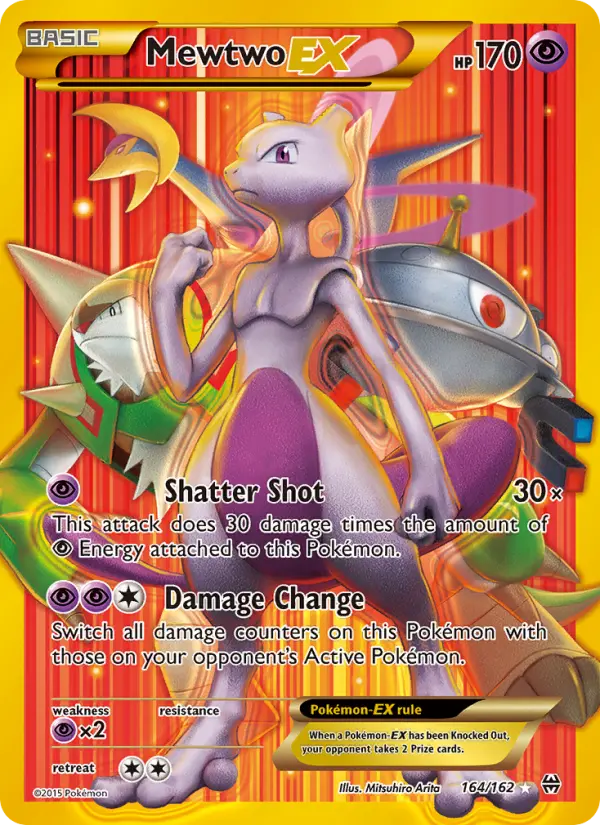 Mewtwo EX, Pokémon card